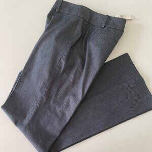 Ann Taylor Factory Signature Slacks Denim Blue Size 4 NWT